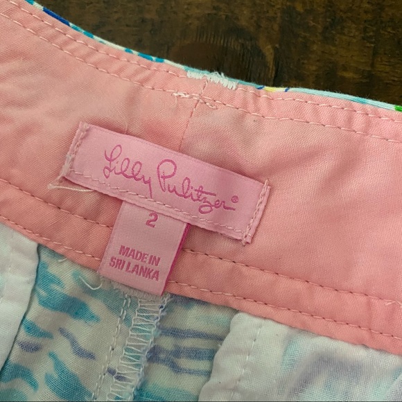 ✖️SOLD✖️Lilly Pulitzer Callahan Shorts Size 2 - Picture 6 of 7